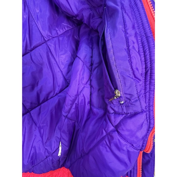 VTG Edelweiss Ski Wear Mens Jacket XL Full Zip Colorblock Multicolor Retro - Picture 11 of 13